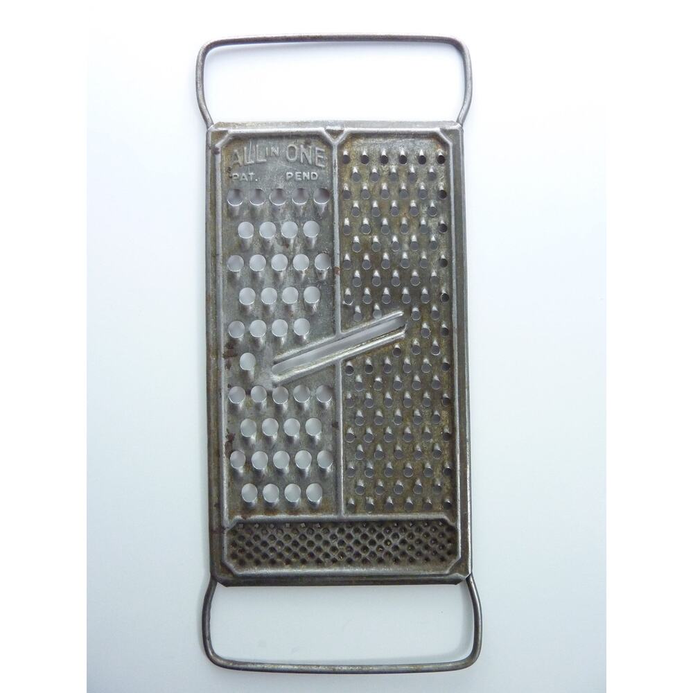 Vintage Wonder Shredder Cheese Grater Handheld Rustic Kitchen Tool